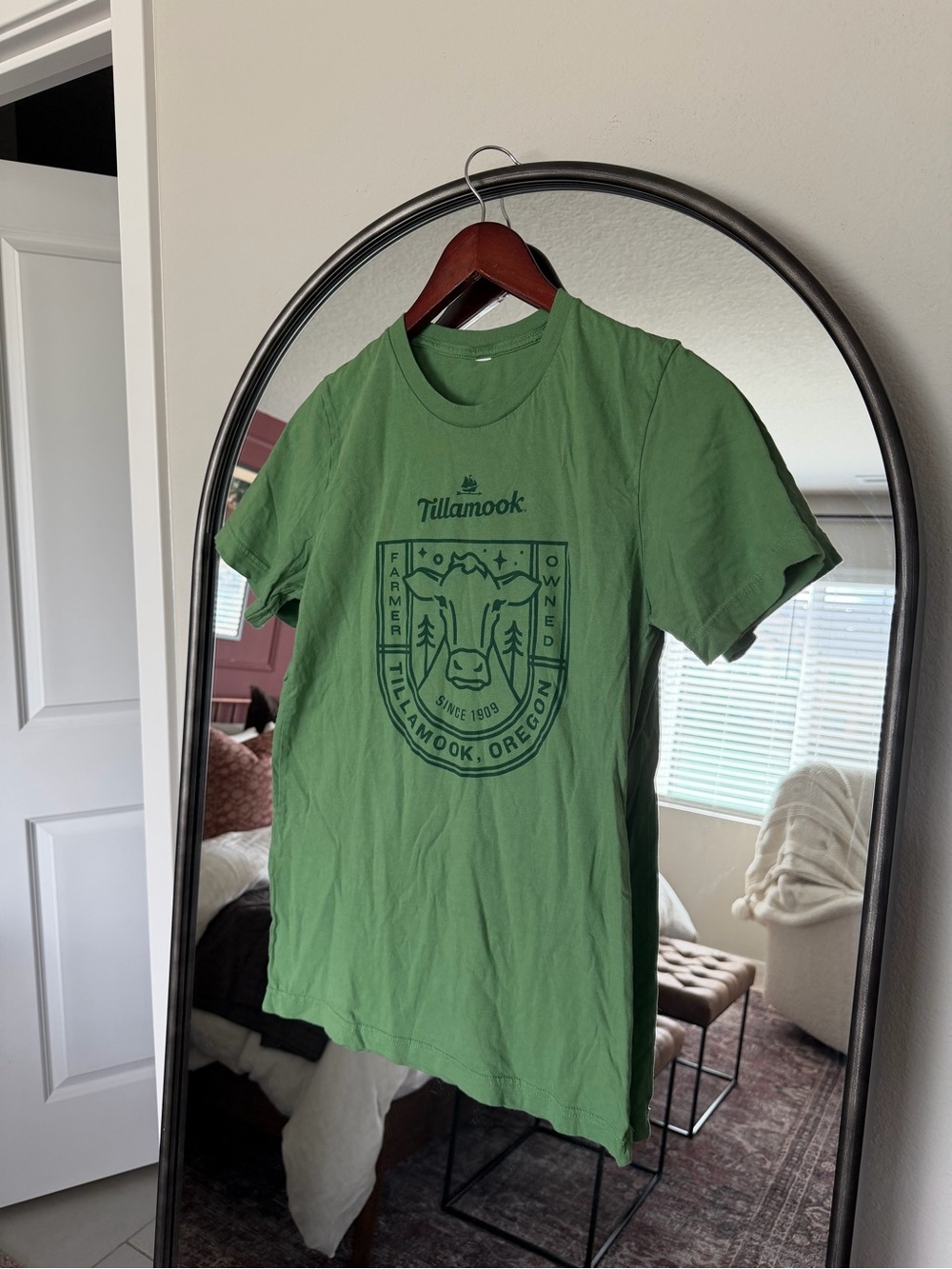 Tillamook Green Graphic Short Sleeve Tee